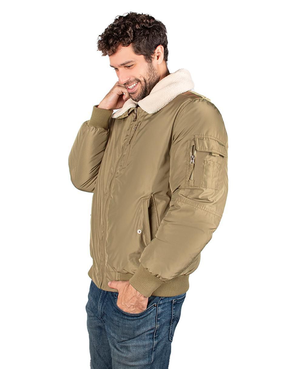 Chamarra cuello desmontable para hombre 3