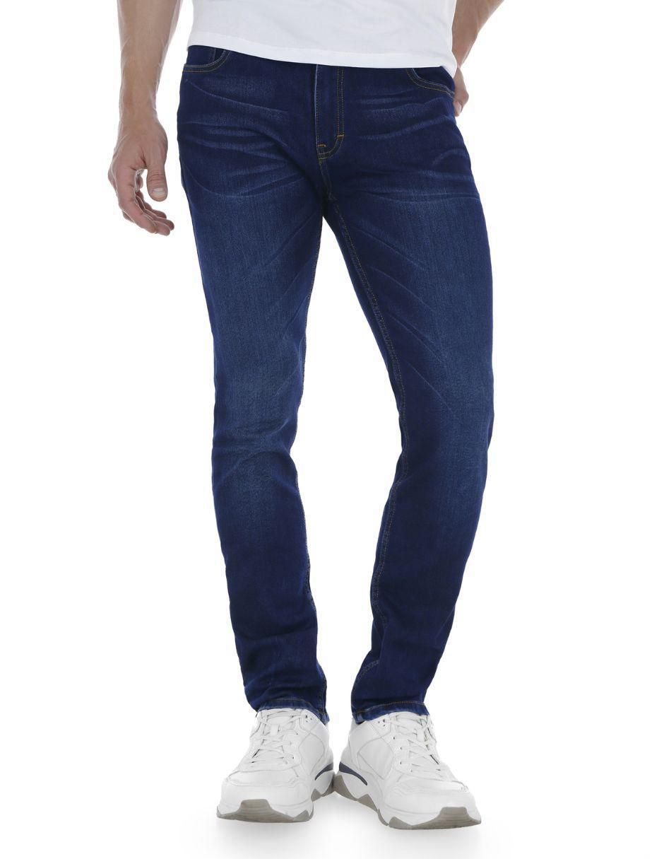 Jeans slim Wellspring lavado rinse para hombre
