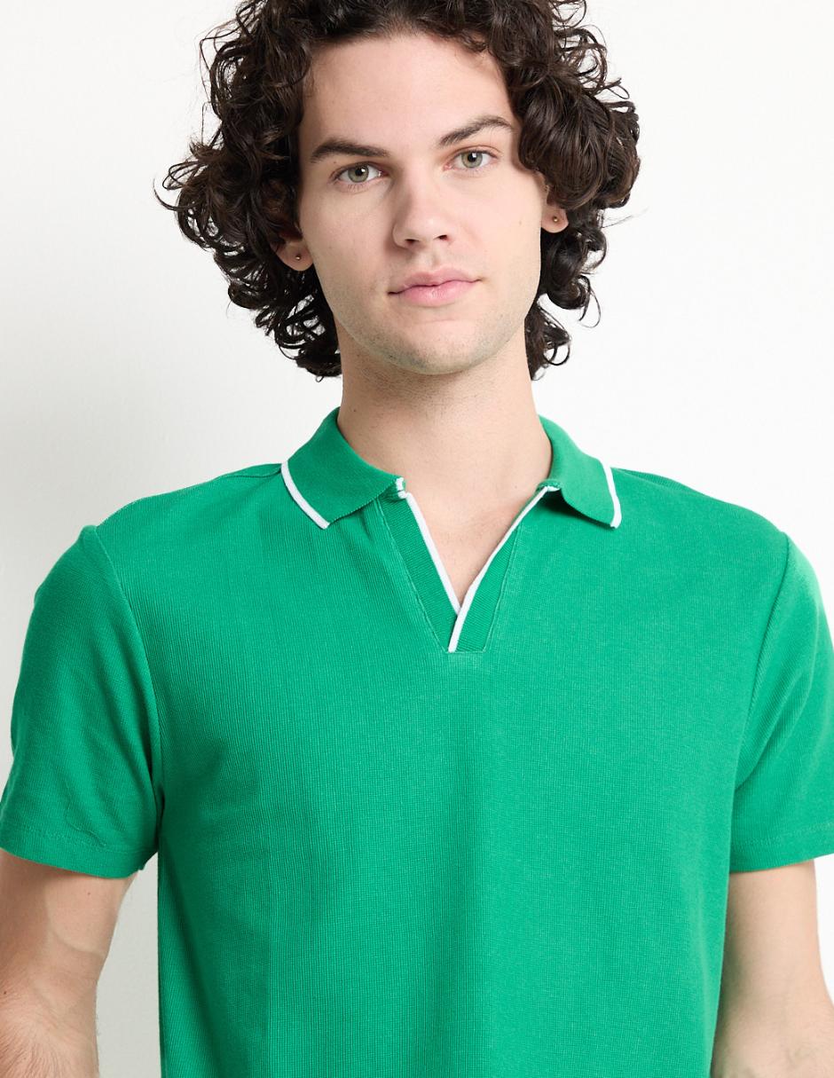 Playera tipo polo para hombre 4