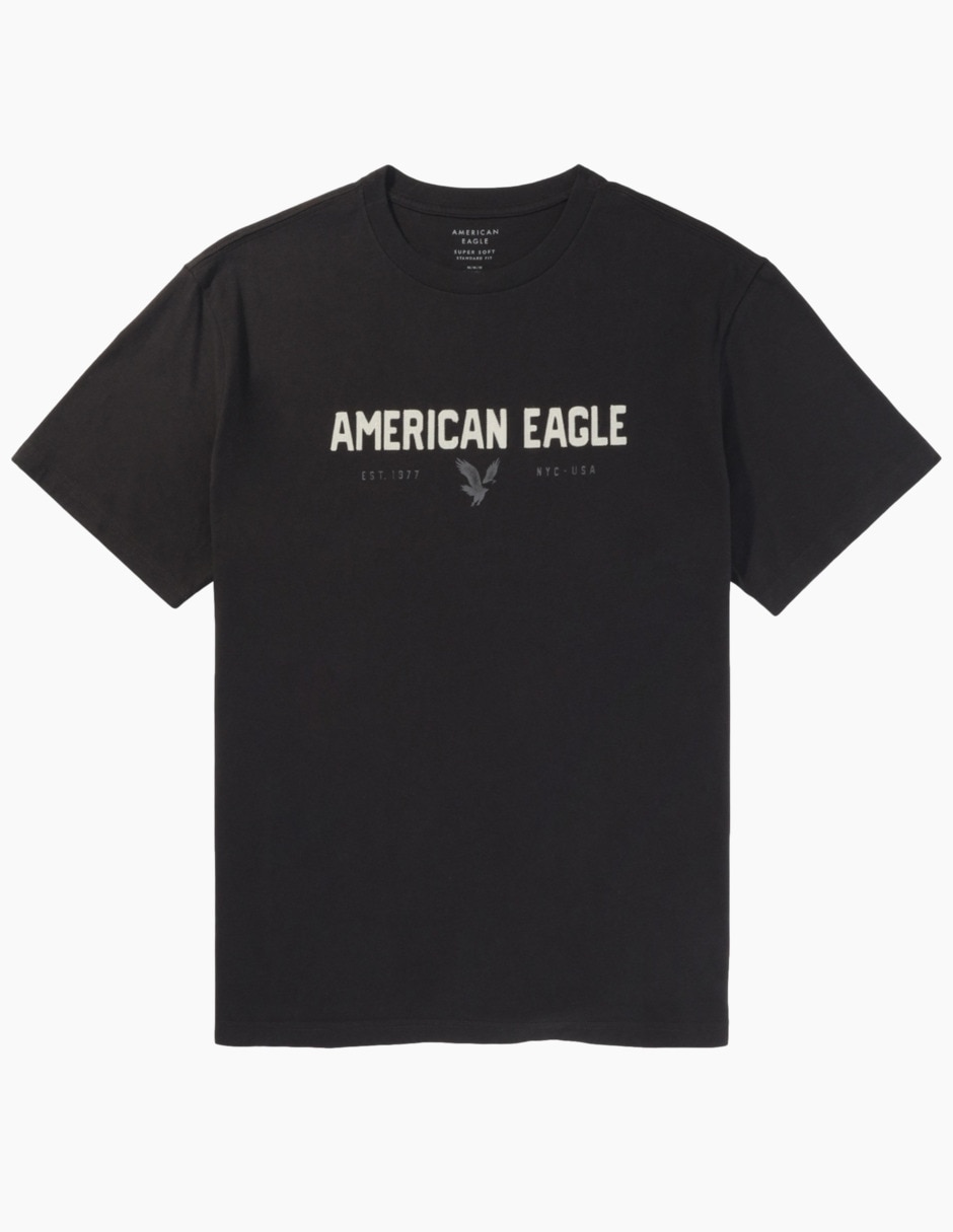 Playera American Eagle cuello redondo para hombre