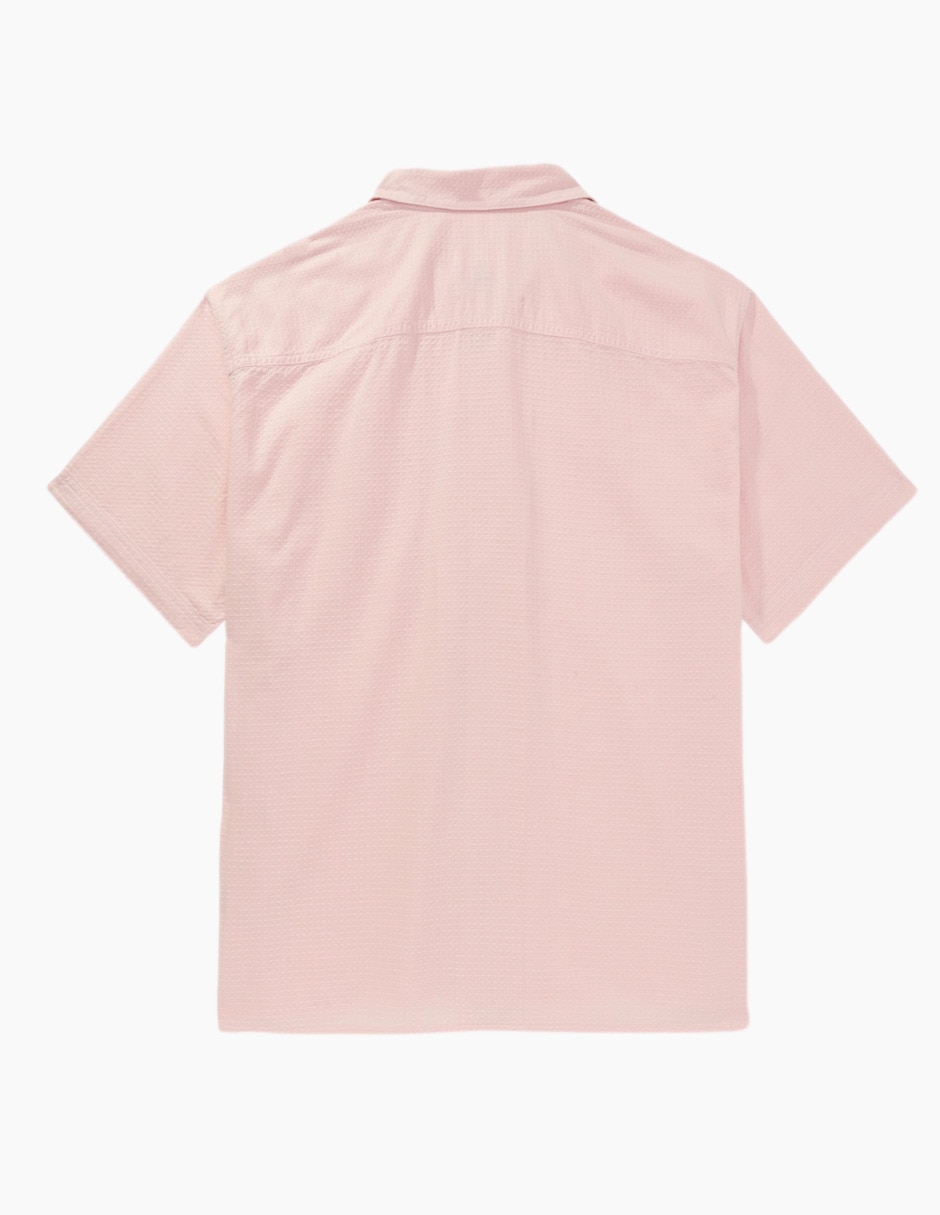Camisa casual de algodón manga corta para hombre 4