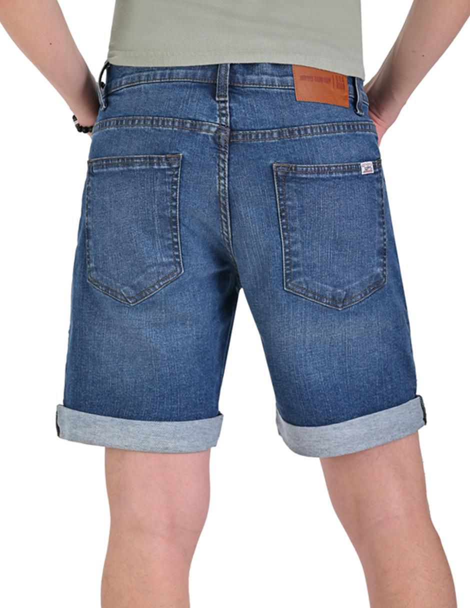 "bermuda" supply "de" mezclilla "para hombre"