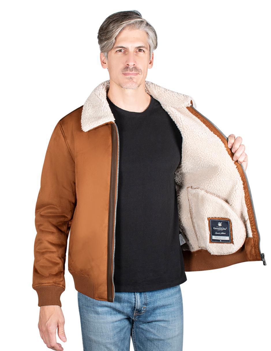 Chamarra impermeable cuello a contraste para hombre 2