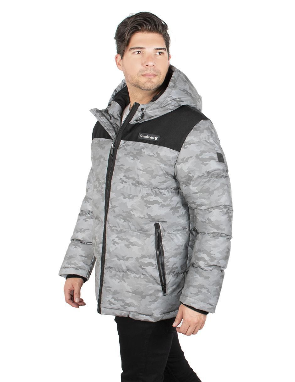 Chamarra impermeable capitonado para hombre 3