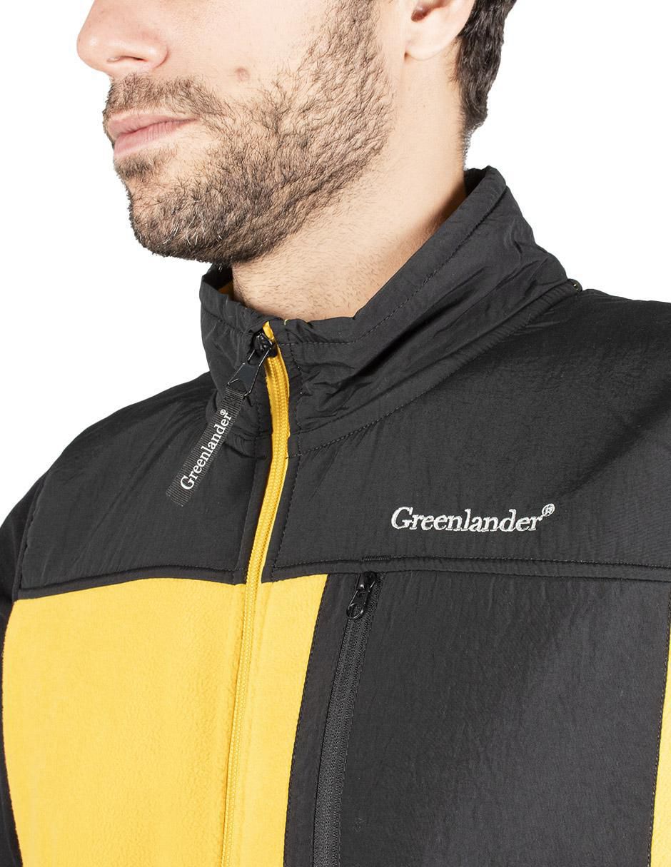 "chaleco" greenlander no poliéster cuello a contraste "para hombre"