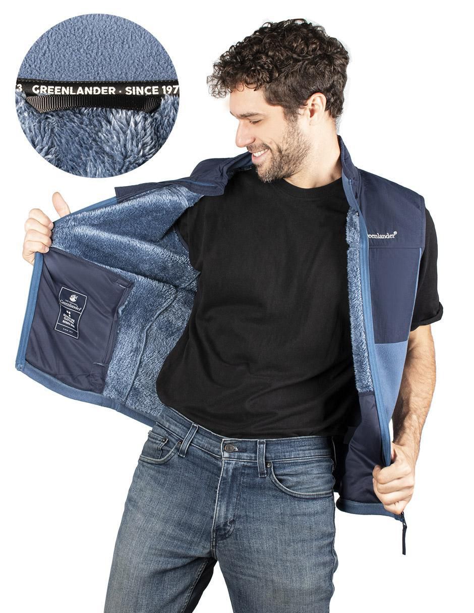 Chaleco cuello a contraste para hombre 2
