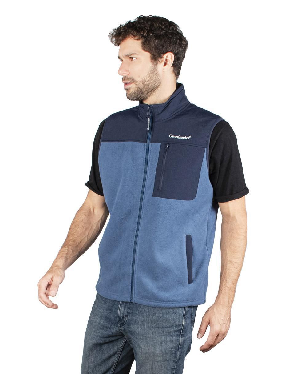Chaleco cuello a contraste para hombre 3