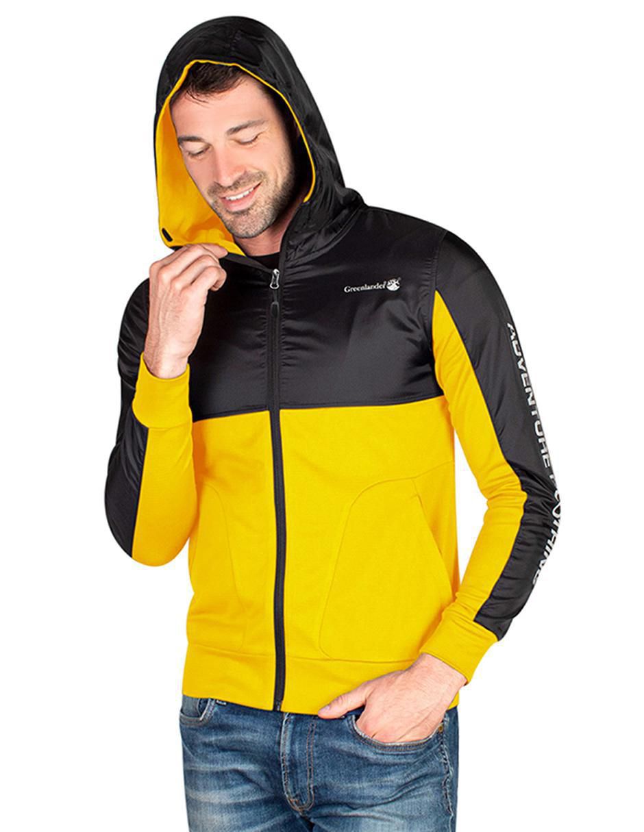Chamarra con capucha para hombre 4