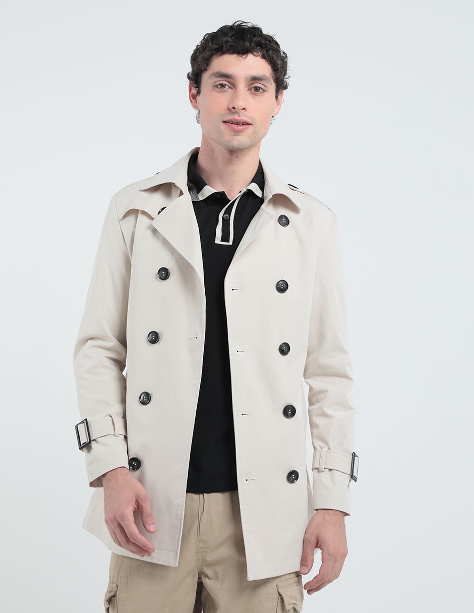 Abrigo impermeable con bolsillos para hombre Abrigo impermeable con bolsillos para hombre