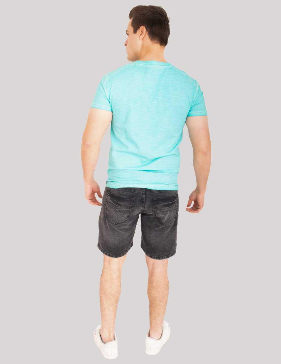 Playera cuello redondo para hombre 4