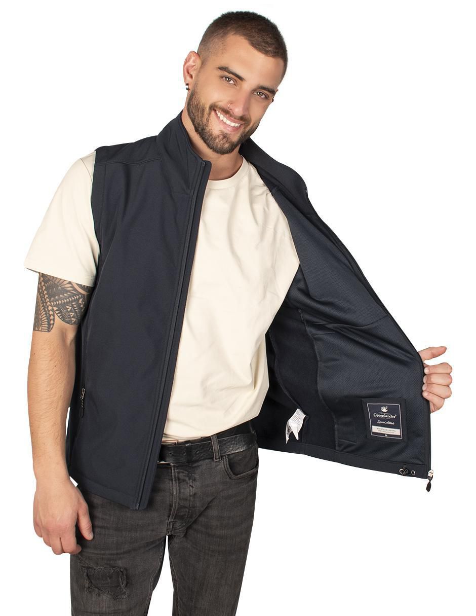 Chaleco con bolsillos para hombre 2