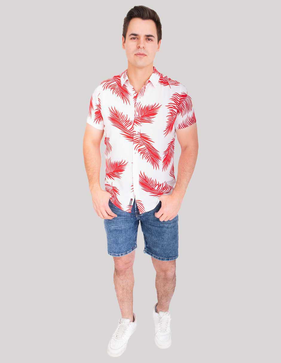 Camisa casual manga corta para hombre 2