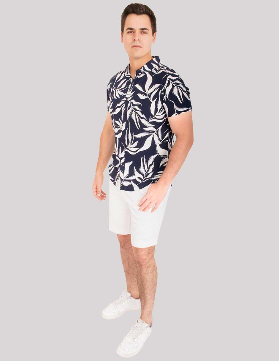 Camisa casual manga corta para hombre 2