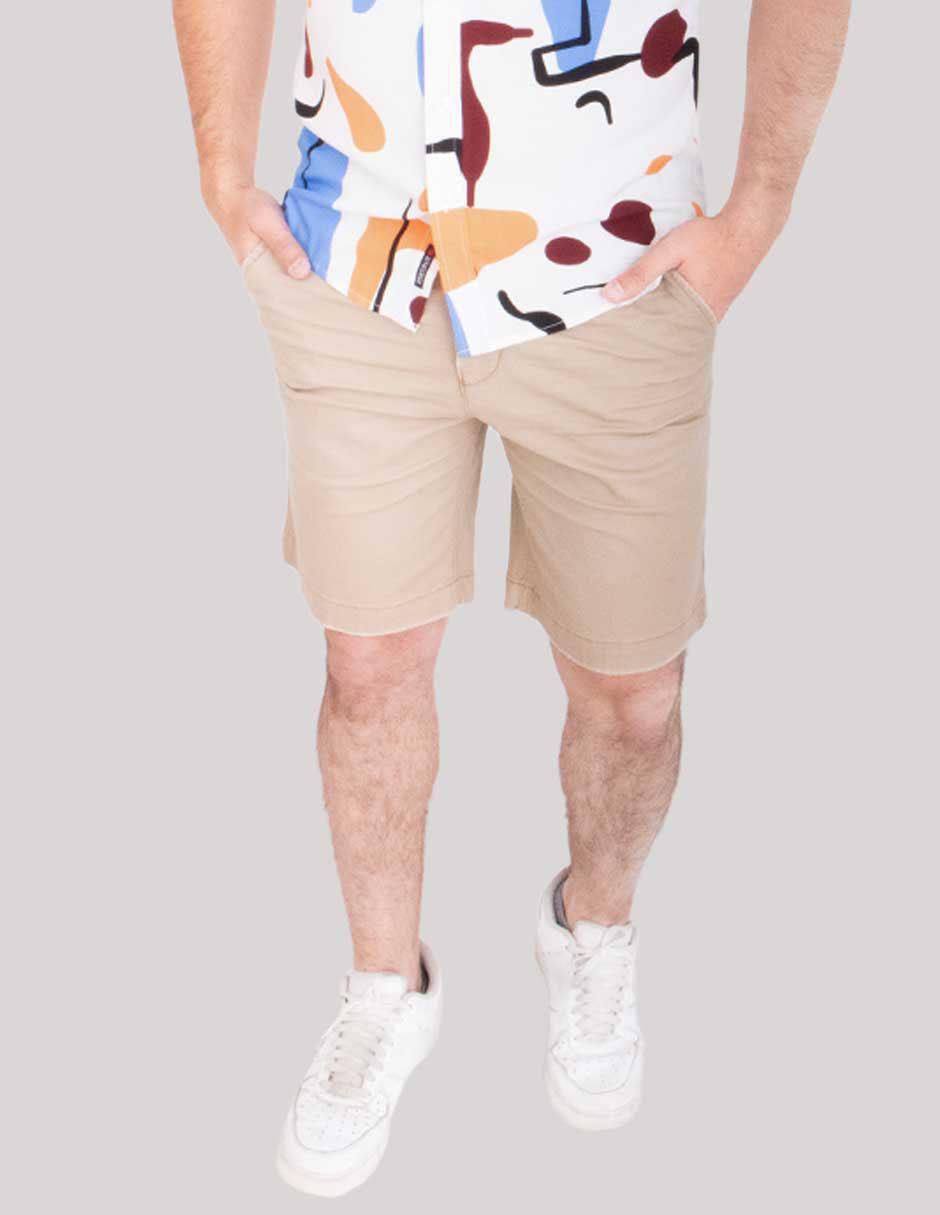 Bermuda de algodón para hombre 1