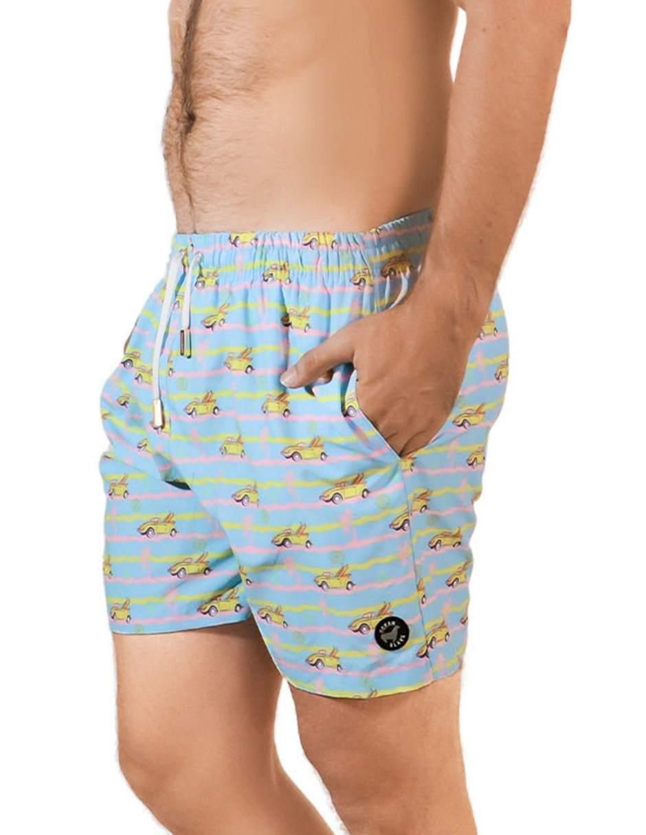 Traje de baño con bolsillos para hombre 5