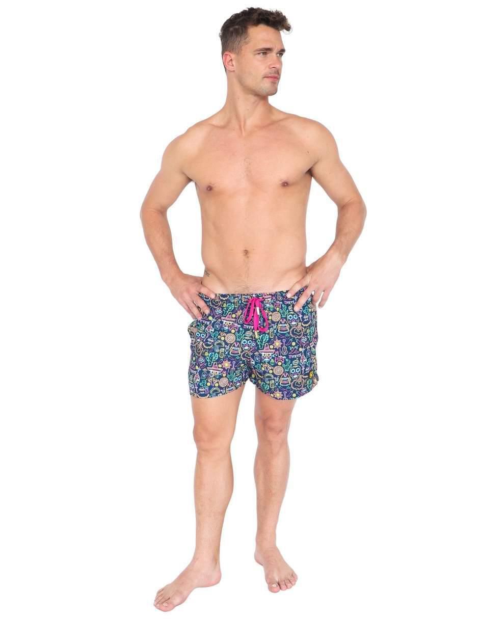 Traje de baño con bolsillos para hombre 2