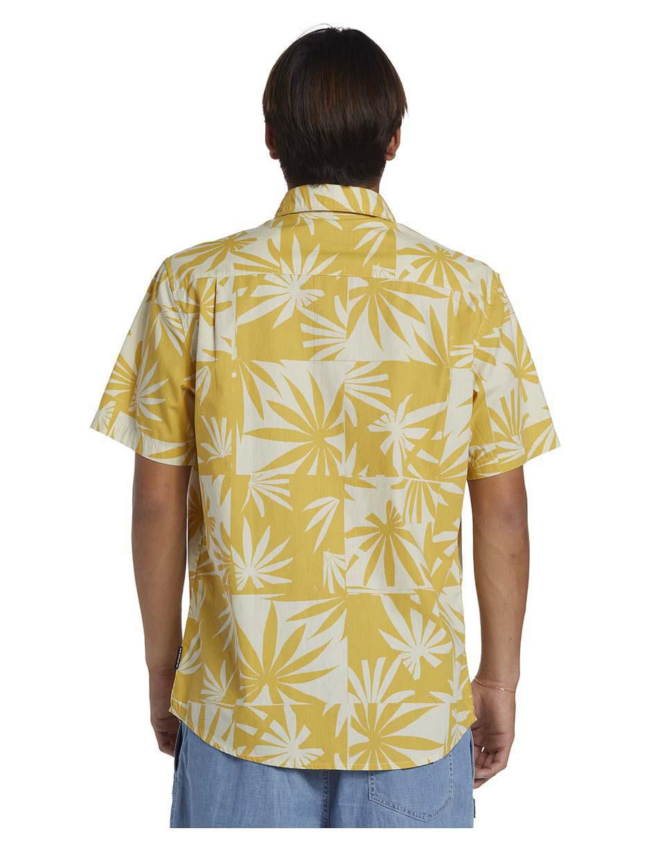 Camisa casual de algodón manga corta para hombre 5