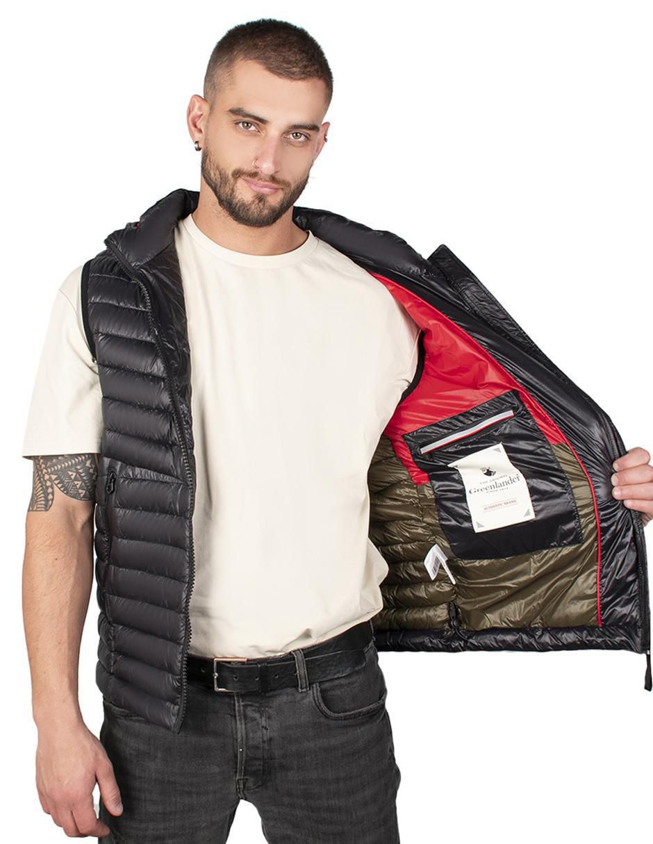 Chaleco con capucha para hombre 2