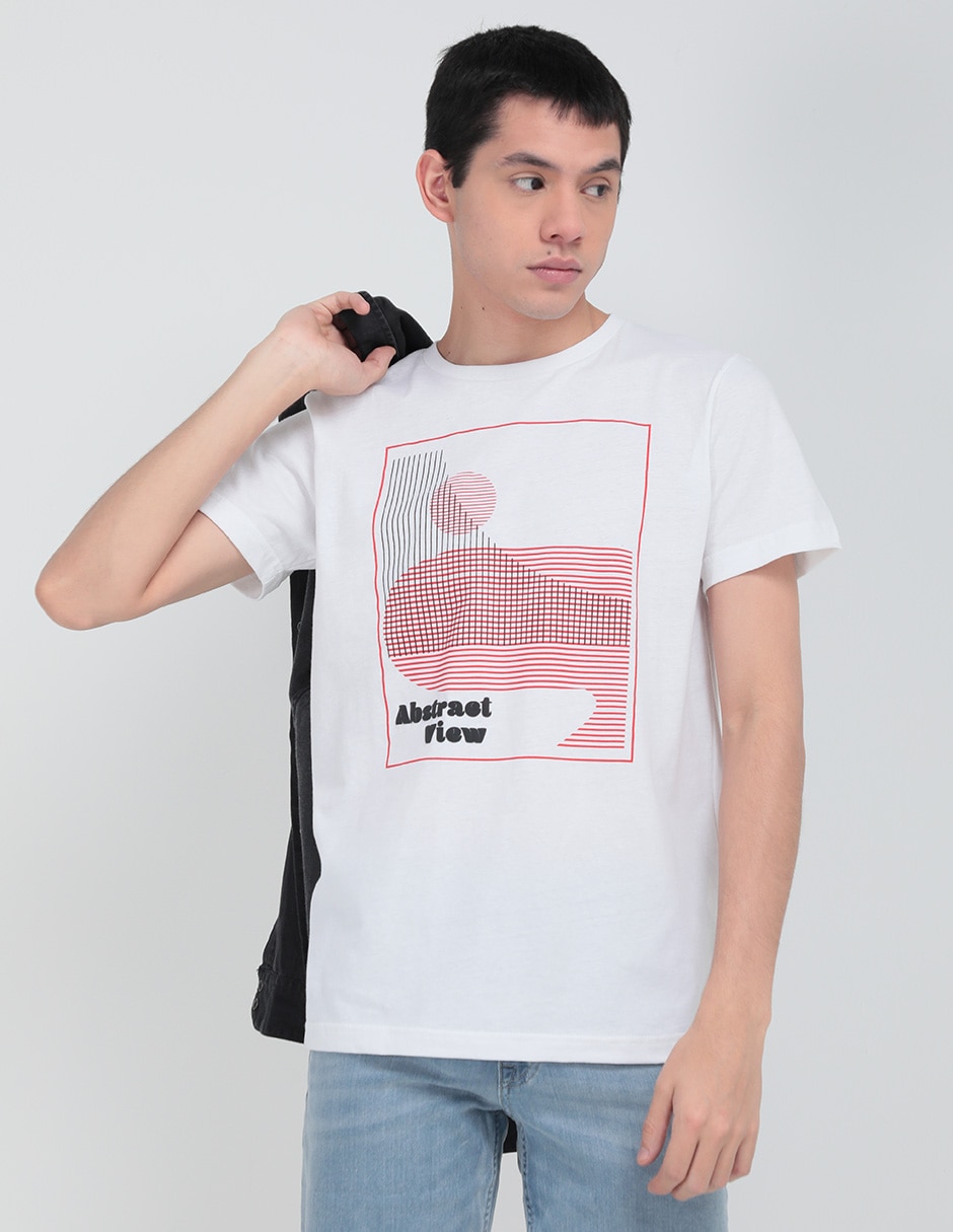 Playera cuello redondo para hombre 3