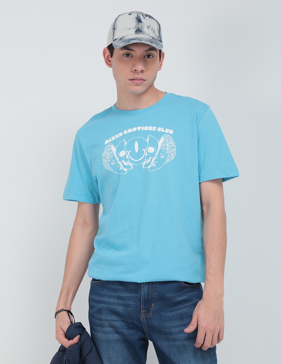 Playera cuello redondo para hombre 3