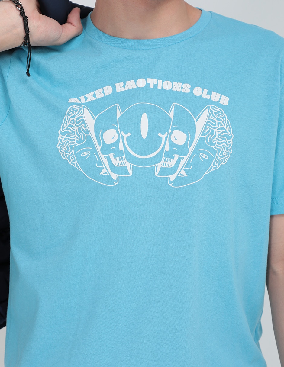 Playera cuello redondo para hombre 4
