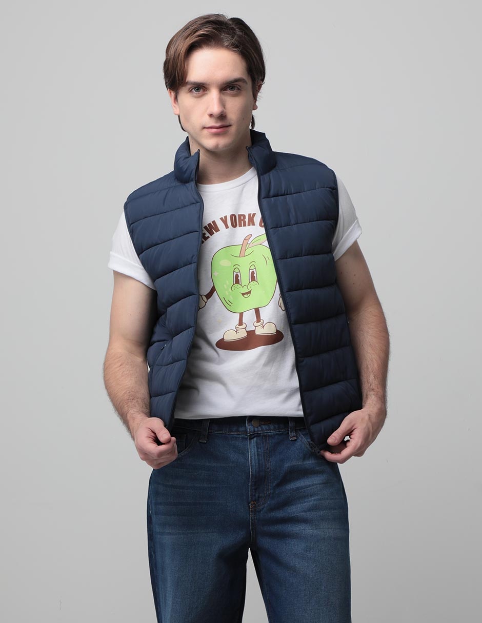 Playera cuello redondo para hombre