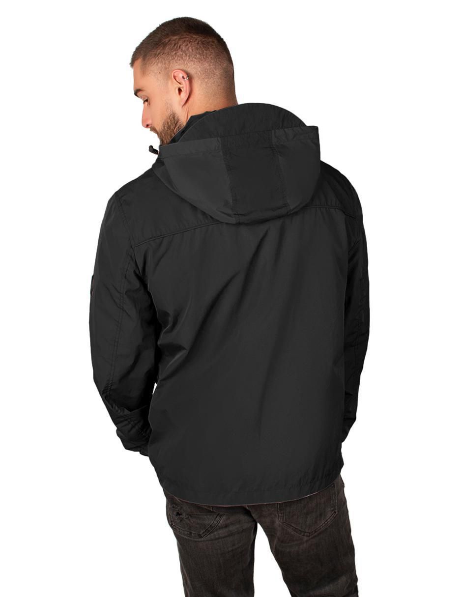 Chamarra impermeable con capucha para hombre 5