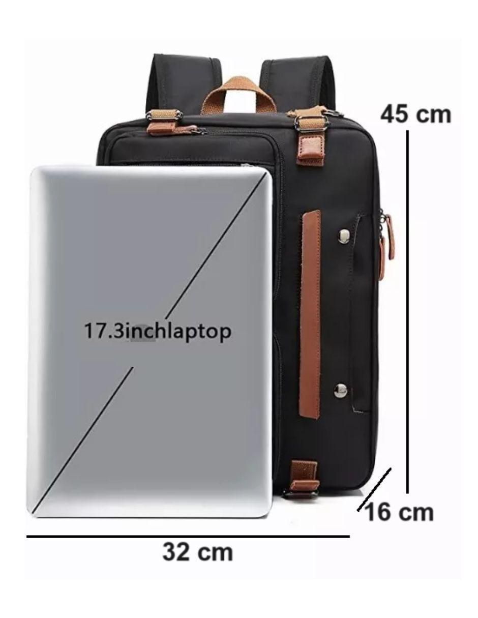 Mochila con portalaptop impermeable unisex 5