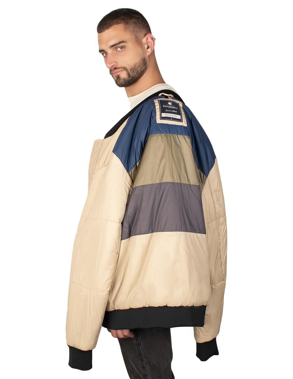 Chamarra con bolsillos para hombre 6