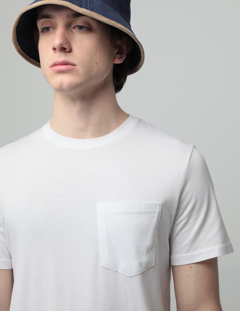 Playera cuello redondo para hombre 4