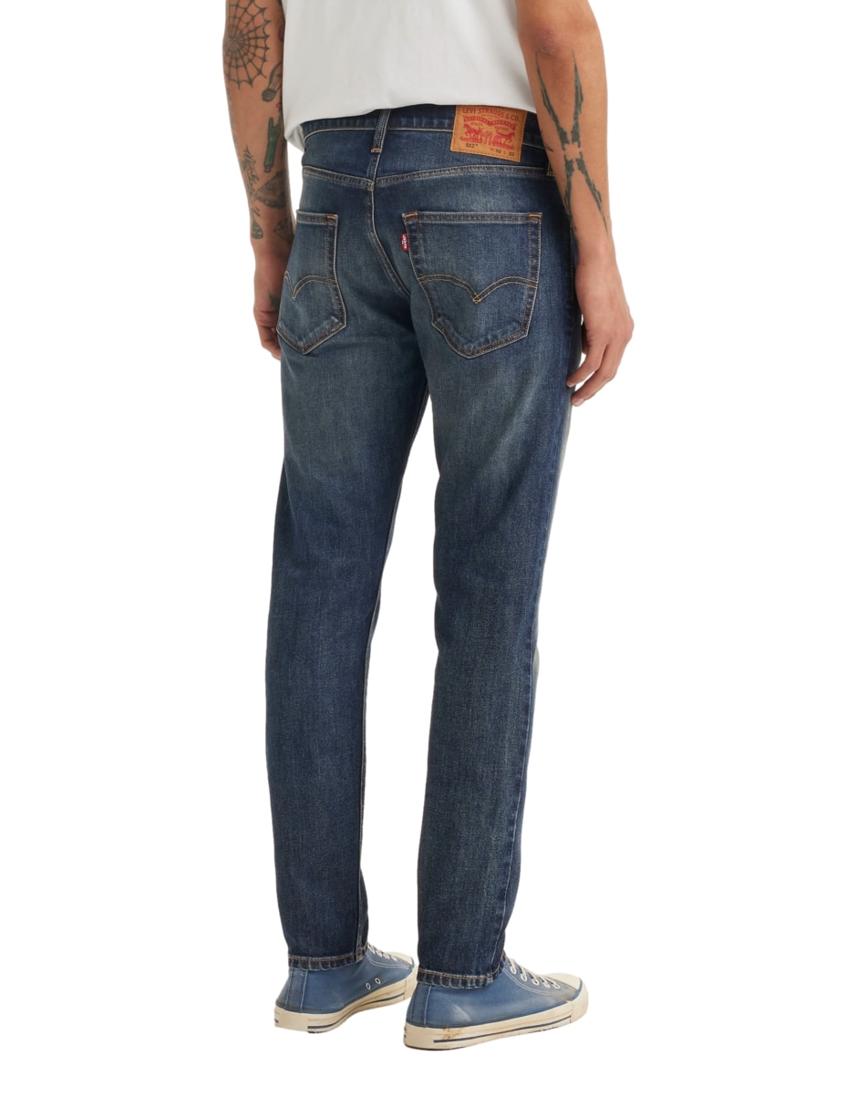 Jeans slim 512 deslavado para hombre 3