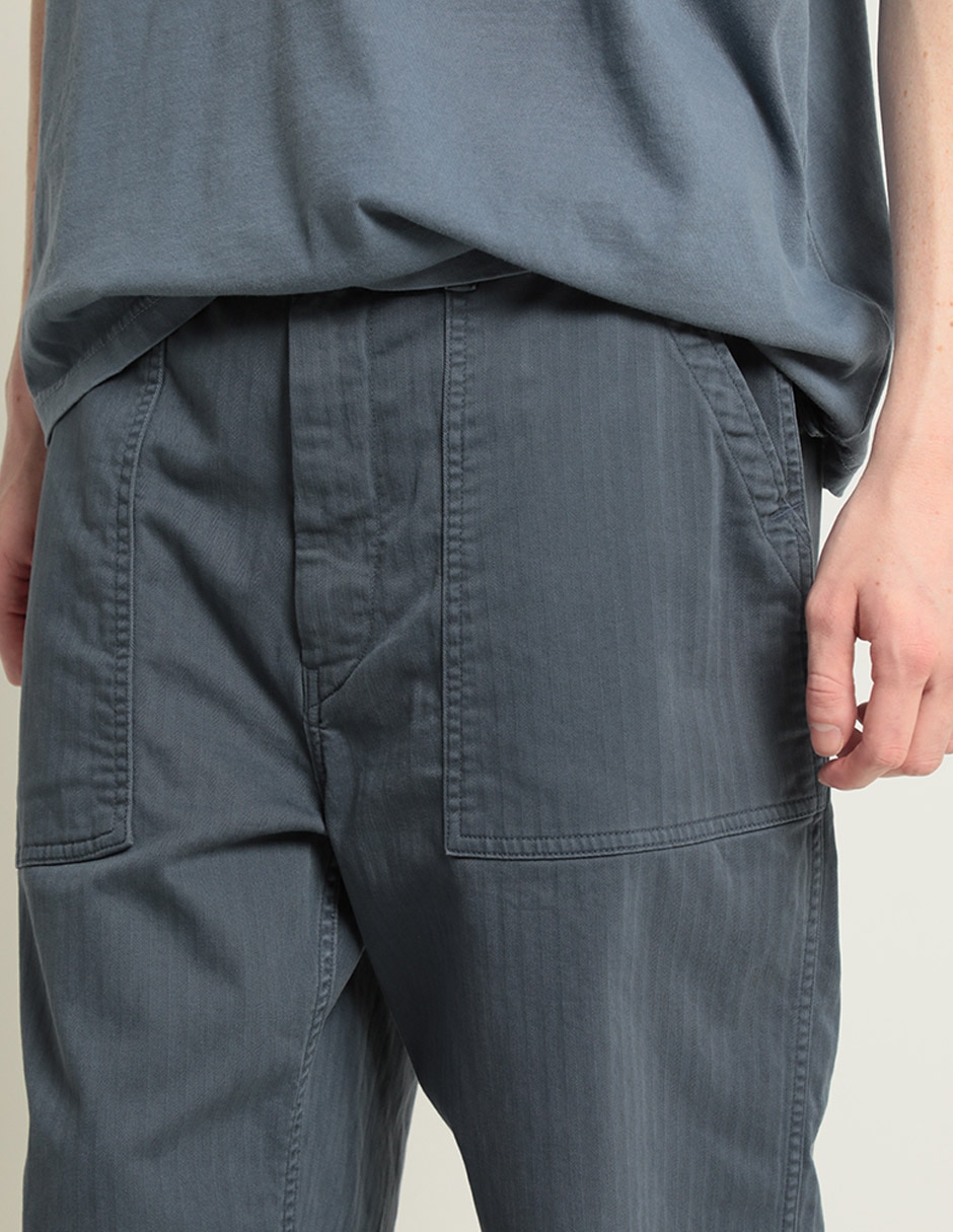 Pantalón recto de algodón para hombre 4
