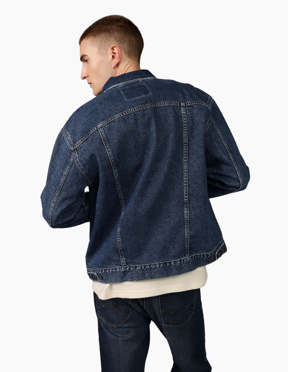 Chamarra casual de algodón para hombre 4