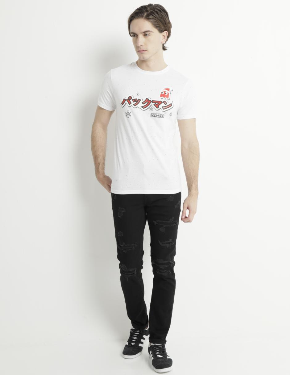 Jeans skinny lavado obscuro para hombre 3