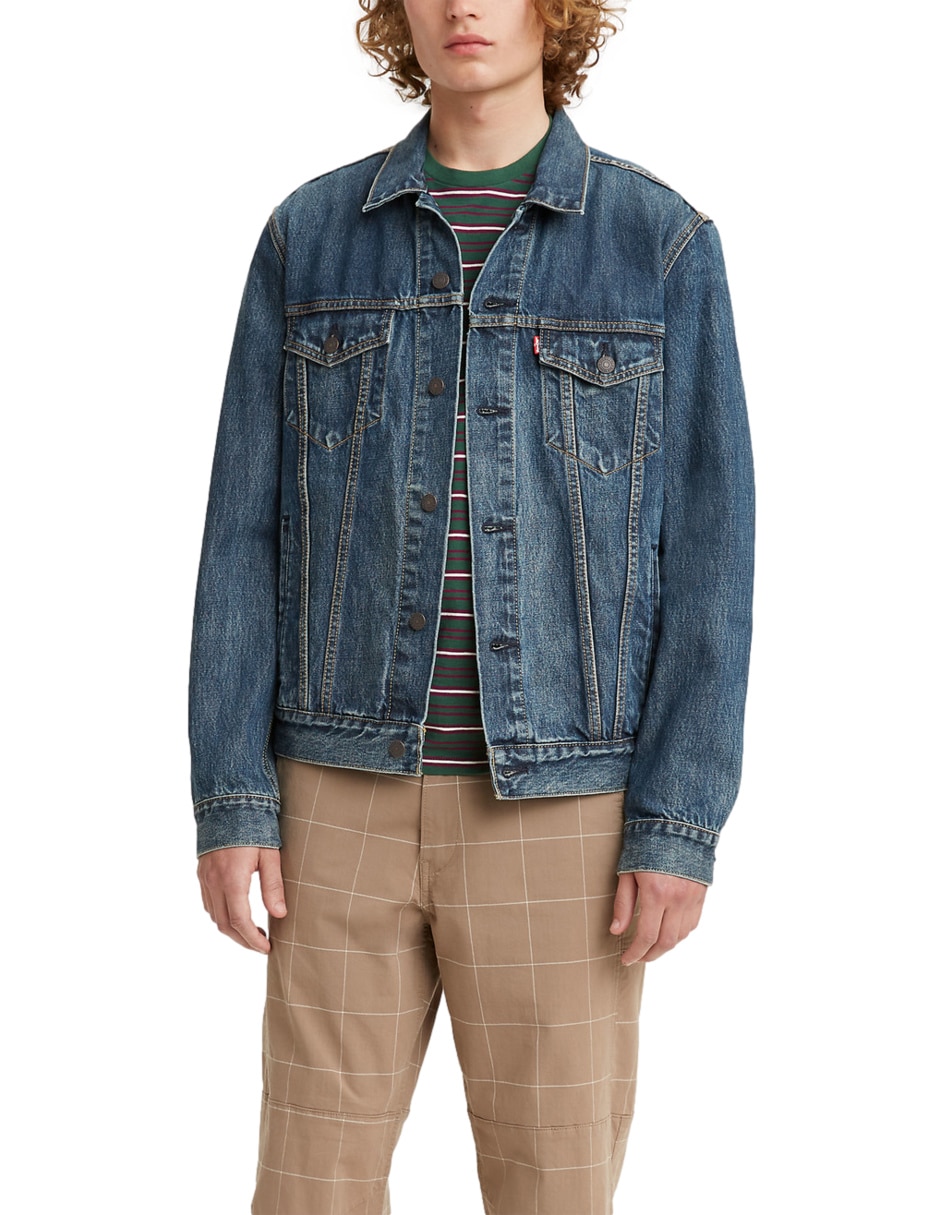 Chamarra casual de algodón para hombre 2
