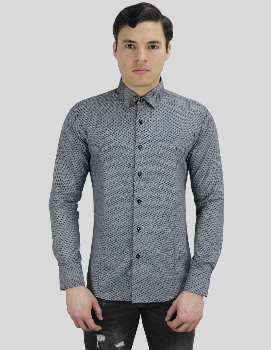 "camisa/sobrecamisa" formal barabas "de" (si aplica) algodón "manga" larga "para hombre"