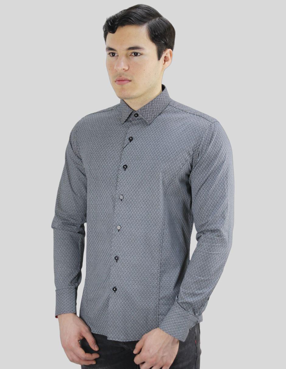 "camisa/sobrecamisa" formal barabas "de" (si aplica) algodón "manga" larga "para hombre"