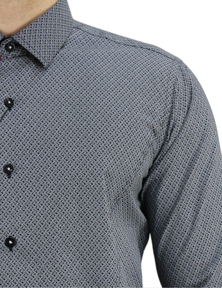 "camisa/sobrecamisa" formal barabas "de" (si aplica) algodón "manga" larga "para hombre"