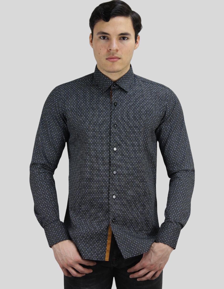 "camisa/sobrecamisa" formal barabas "de" (si aplica) algodón "manga" larga "para hombre"