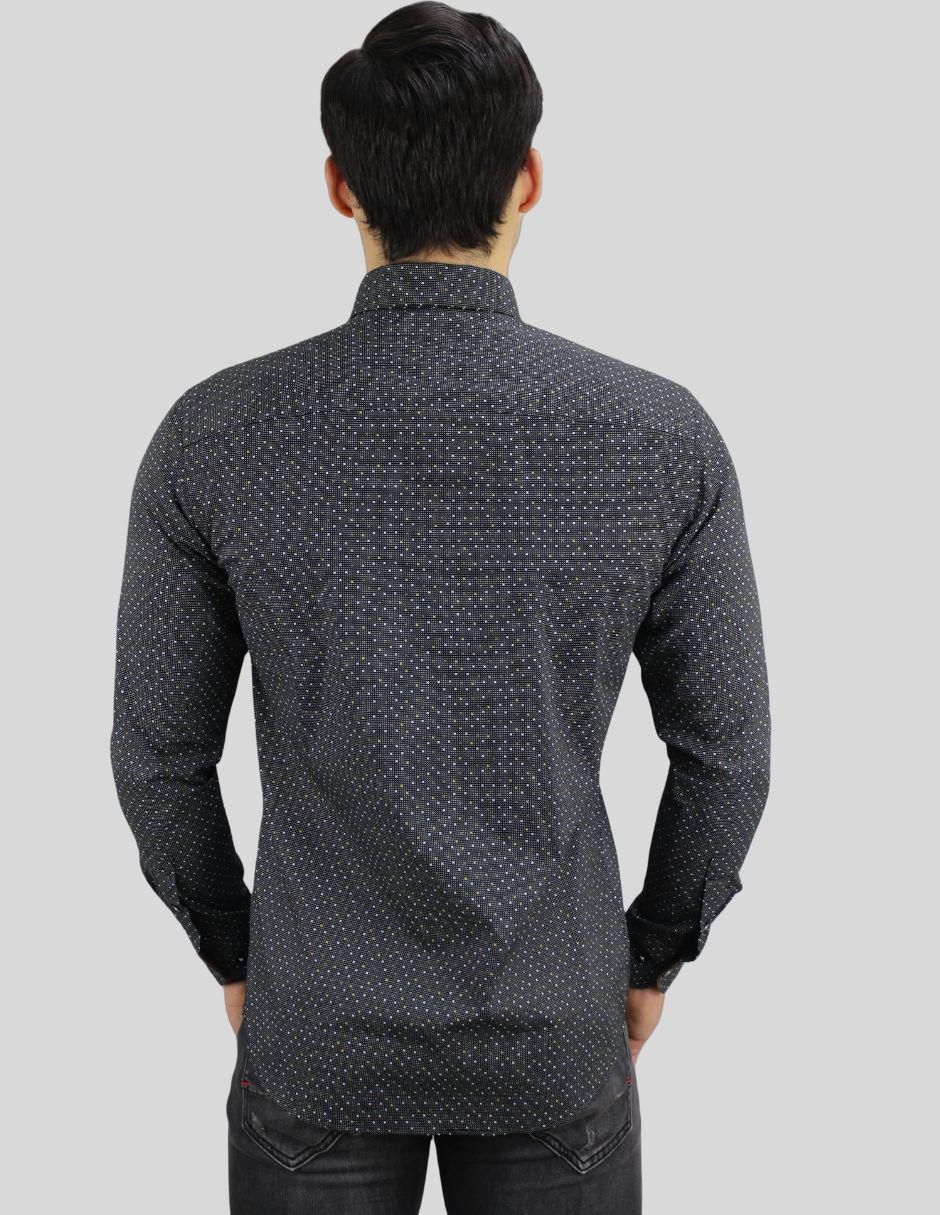 "camisa/sobrecamisa" formal barabas "de" (si aplica) algodón "manga" larga "para hombre"