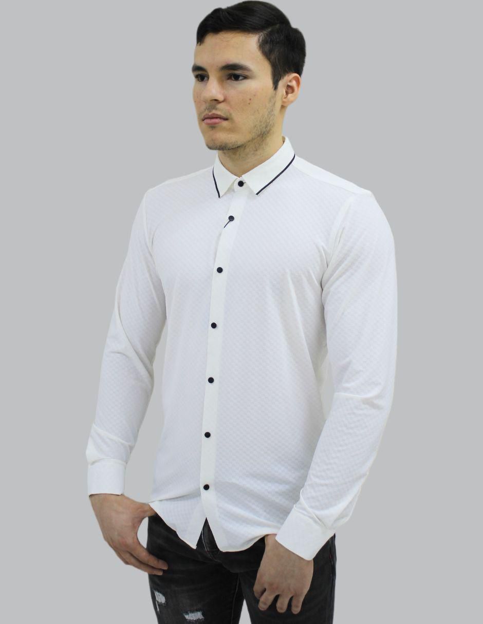 Camisa de vestir manga larga para hombre 3