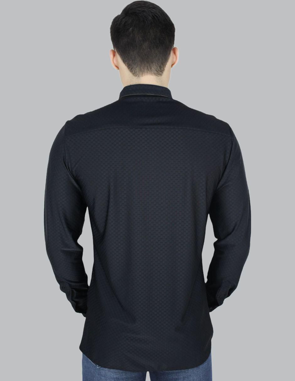 "camisa/sobrecamisa" formal barabas "de" (si aplica) poliéster "manga" larga "para hombre"