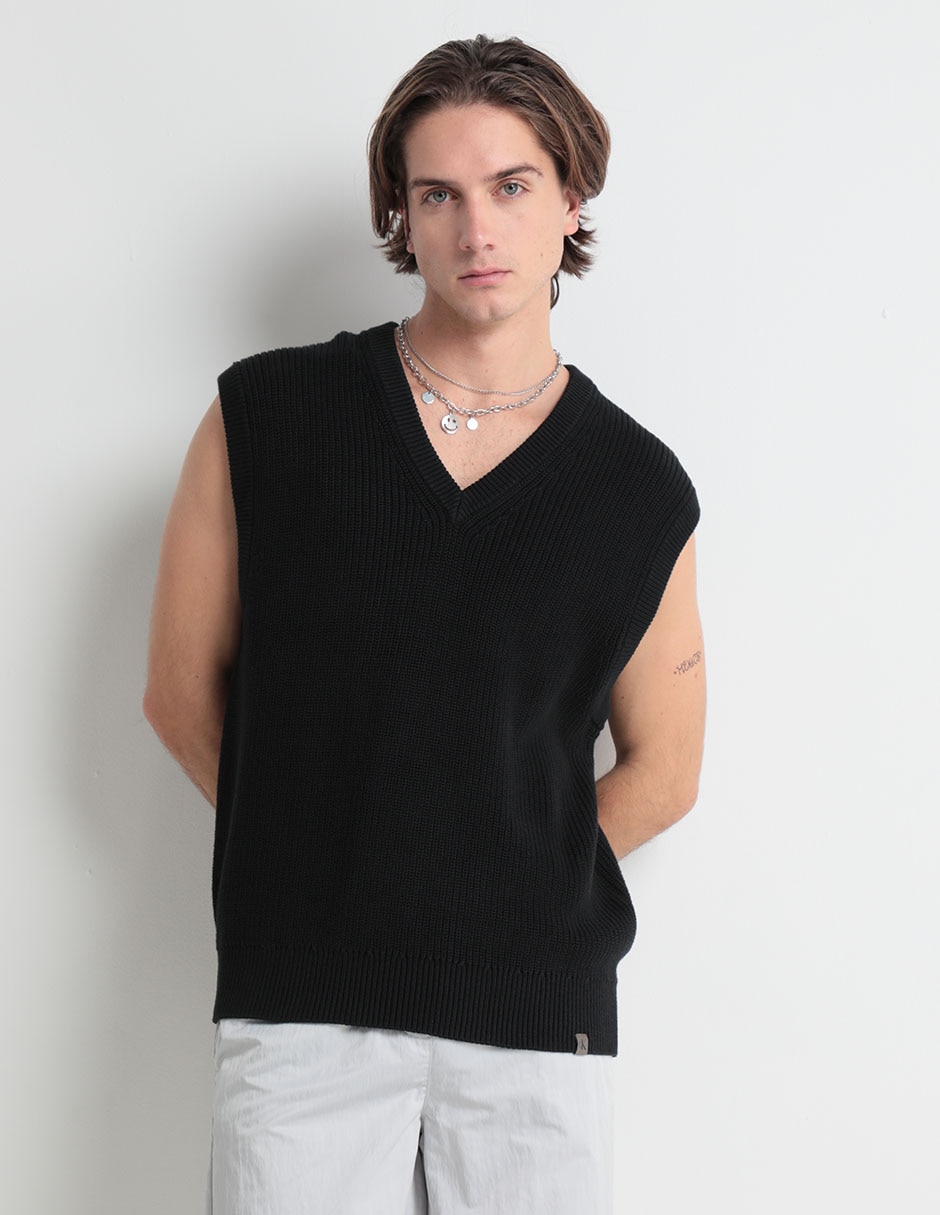 Sin Mangas Chaleco Hombre A Crochet Chaleco A Crochet Hombre