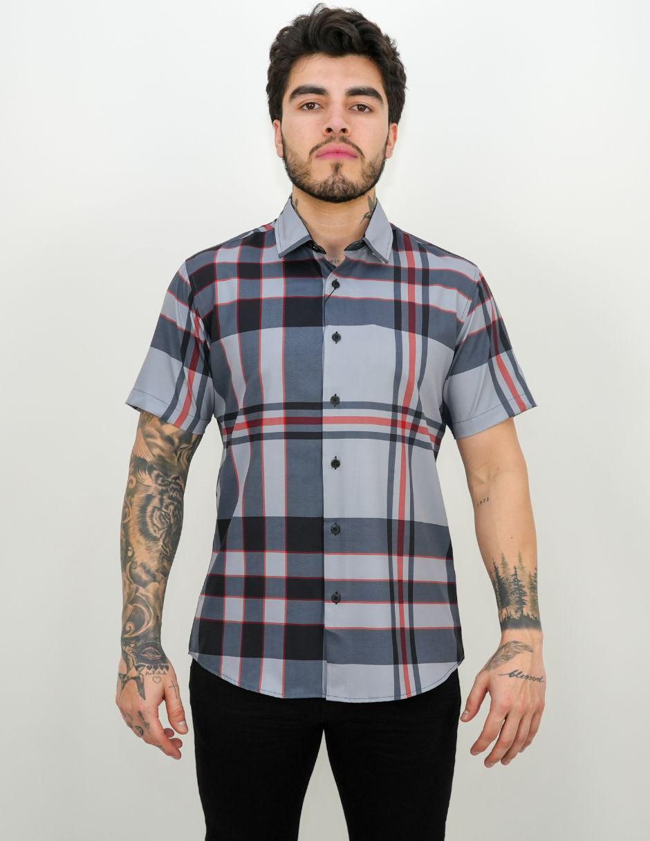 Camisa casual manga corta para hombre Camisa casual manga corta para hombre