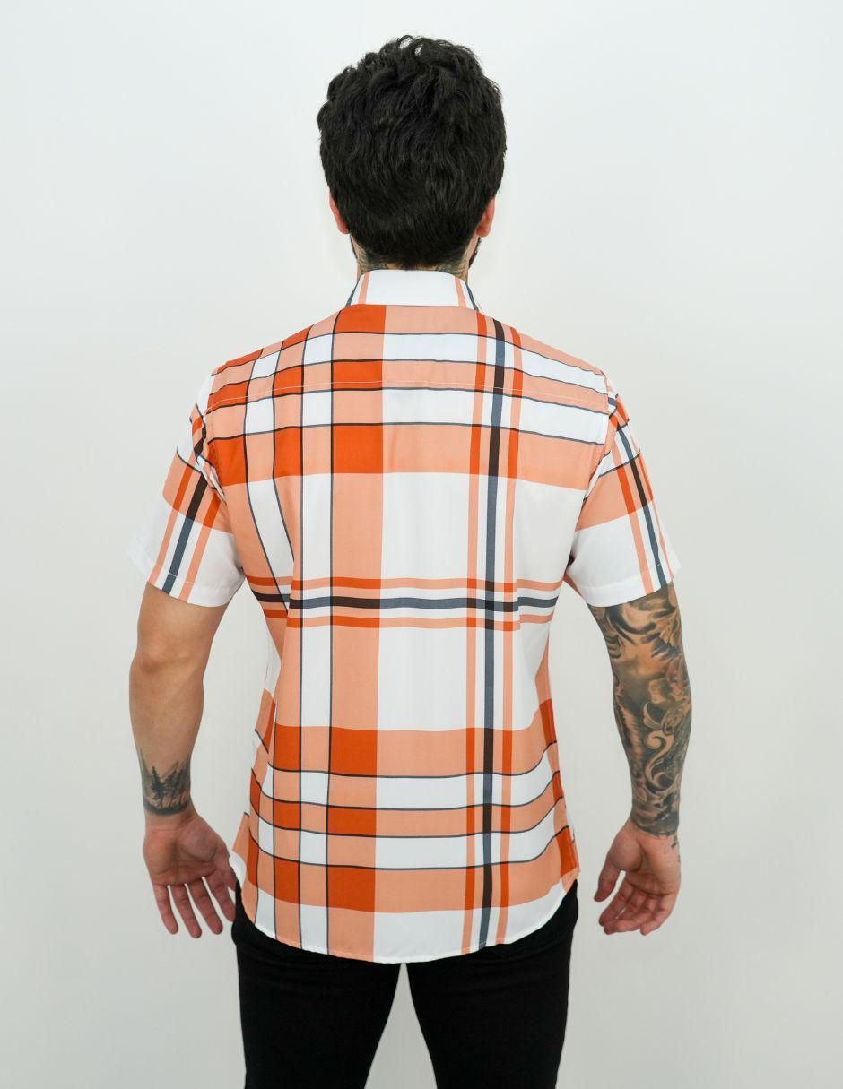 "camisa/sobrecamisa" casual vassari "de" (si aplica) poliéster "manga" corta "para hombre"
