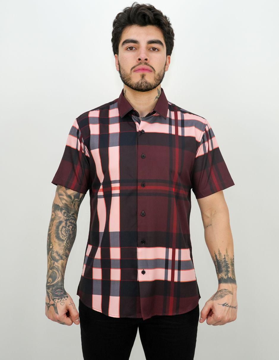 Camisa casual manga corta para hombre Camisa casual manga corta para hombre