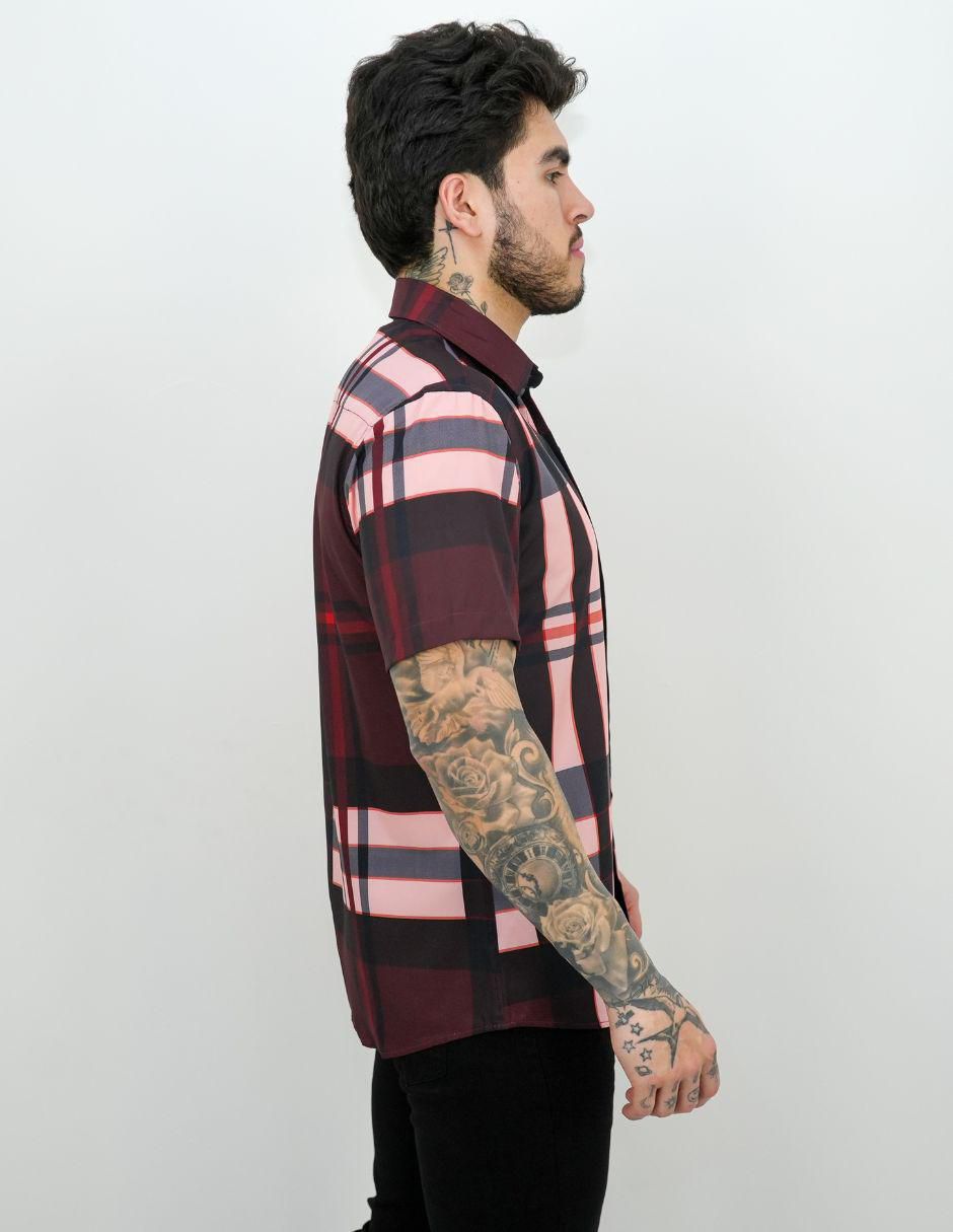Camisa casual manga corta para hombre 2