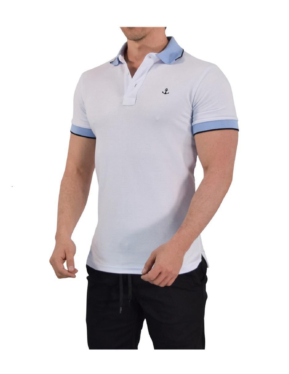 Playera tipo polo para hombre
