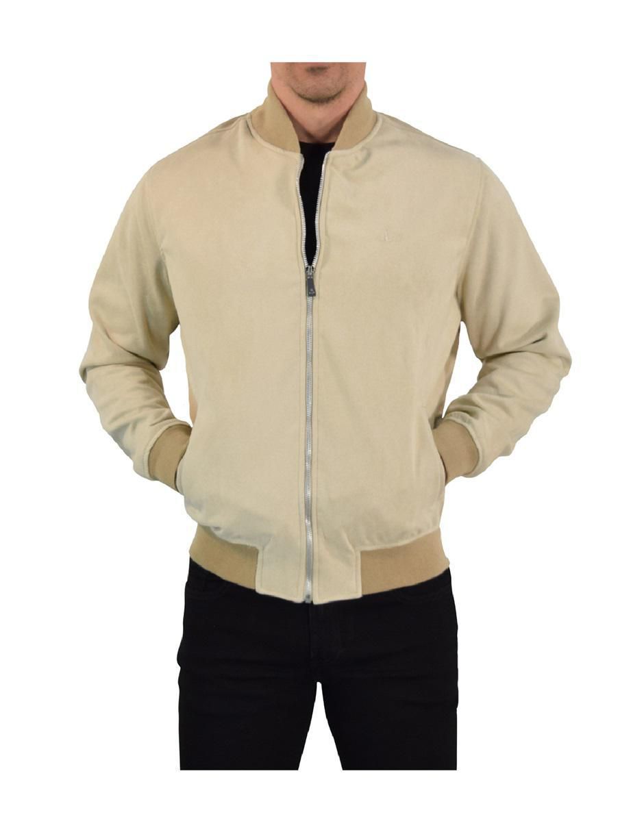 Chamarra John Leopard con bolsillos para hombre