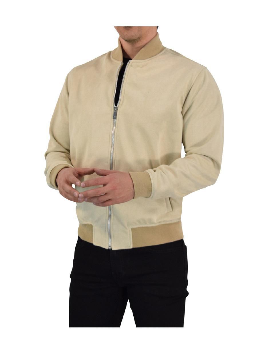 Chamarra John Leopard con bolsillos para hombre